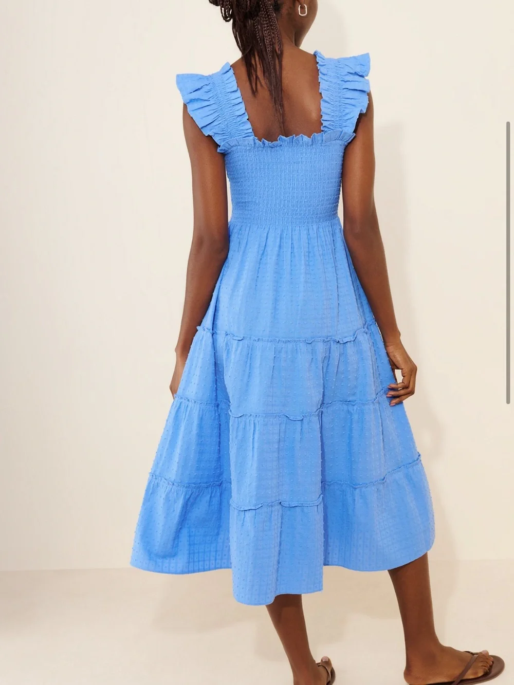 Hill House Ellie Nap Dress XS blue
